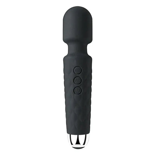 G-Spot Vibrator Wand - 20 Modes & 8 Speeds for Women.black color