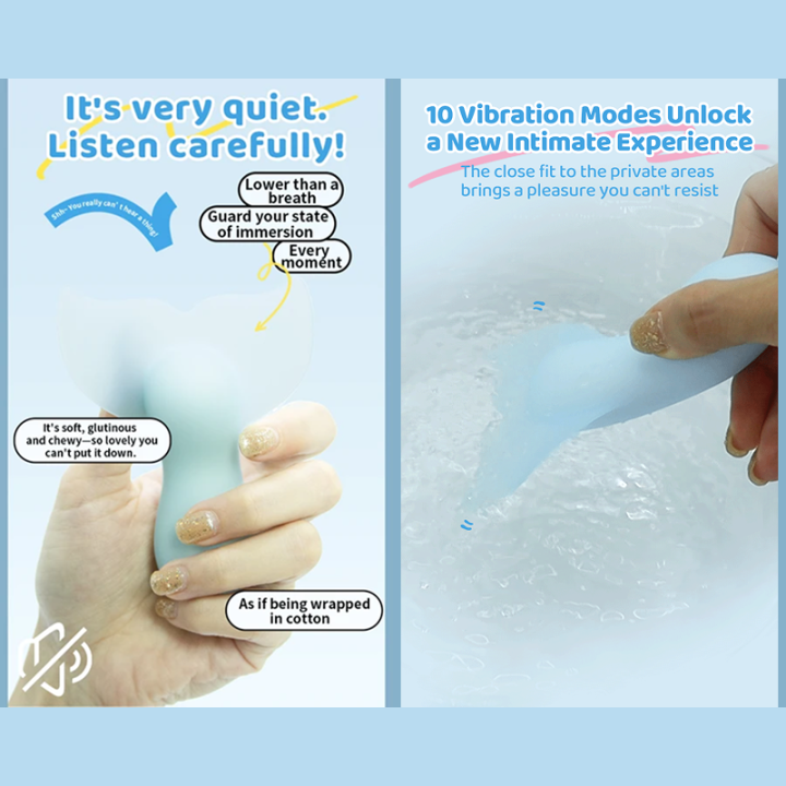 Zenzoone whale-tail vibe, quieter than a breath; 10 vibration modes unlock new intimate experience, close fit brings irresistible pleasure, soft as wrapped in cotton