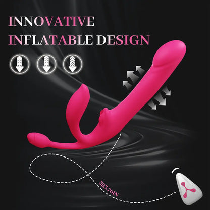 Rhythmic Vibrator for Women Dual Stimulation of the Clitoris and G-Spot - image 4