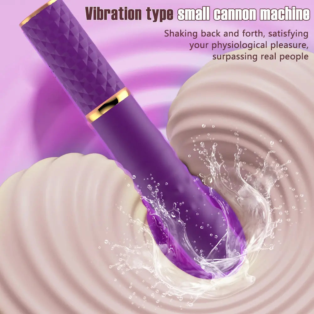 2-in-1 Realistic Thrusting Dildo Vibrator - 10 Modes & Suction Cup Sex Machine - image 4