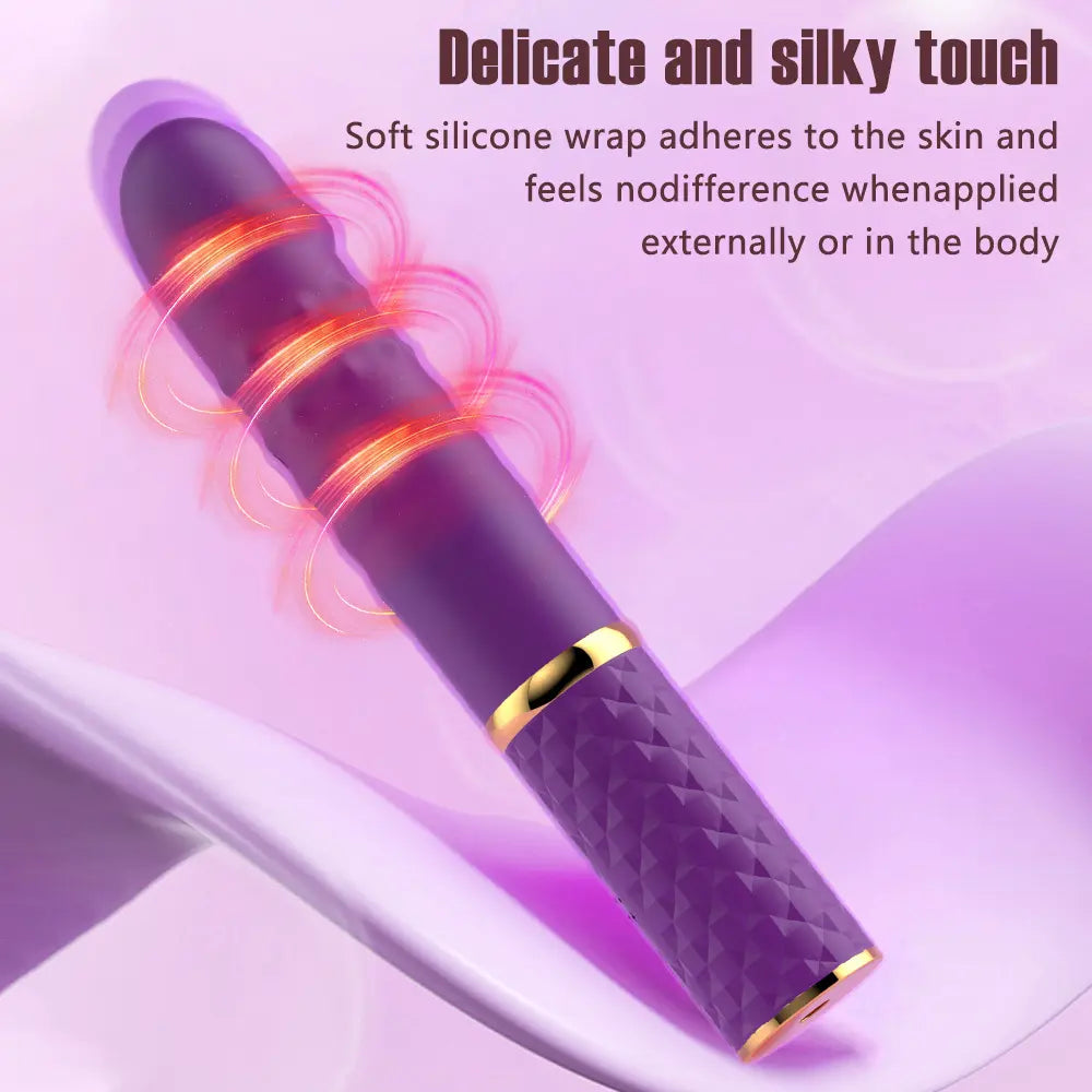 2-in-1 Realistic Thrusting Dildo Vibrator - 10 Modes & Suction Cup Sex Machine - image 5