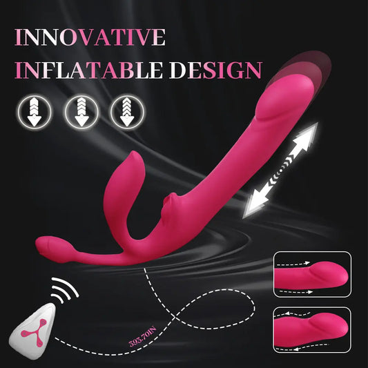 Rhythmic Vibrator for Women Dual Stimulation of the Clitoris and G-Spot - image 2