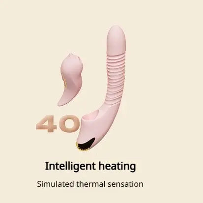 App Control Rabbit Vibrator with Rotating Beads & Clit Suction - image 5