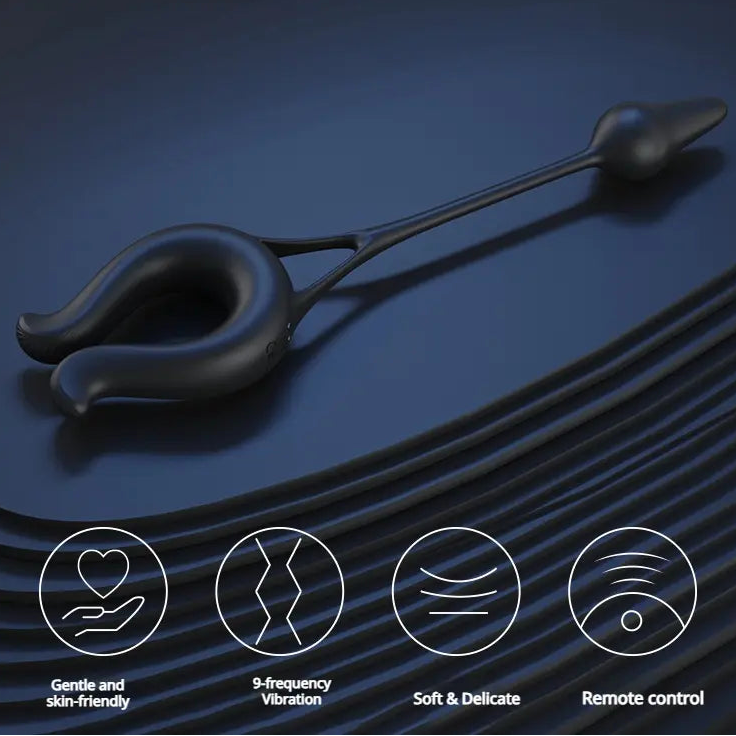 Remote Control Vibrating Cock Ring & Prostate Massager - image 5