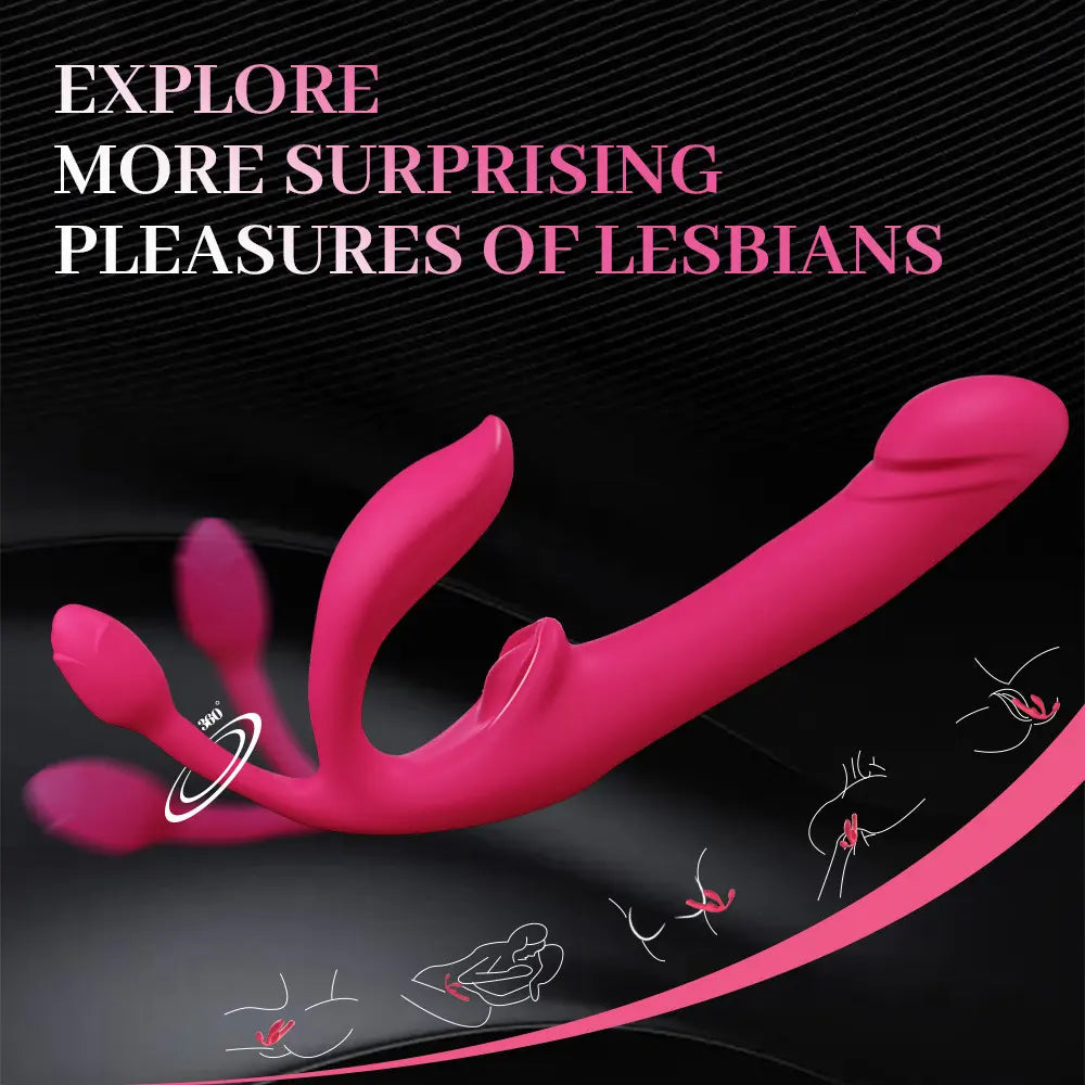Rhythmic Vibrator for Women Dual Stimulation of the Clitoris and G-Spot - image 7