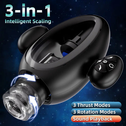 Automatic Male Masturbator with Handle | Electric Sucking Penis Pump