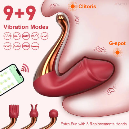 App Control Wearable Vibrator for Women | Long Distance Remote Bullet Toy