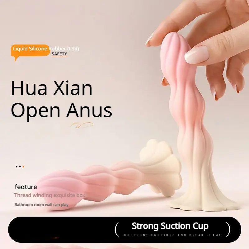Flower-Shaped Suction Base Beaded Anal | Prostate Massager & G-Spot Toy for Men, Women, and Couples - image 6