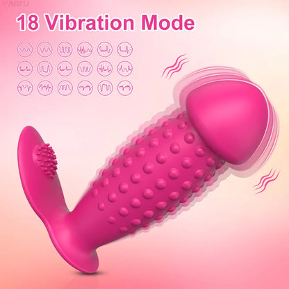 Remote Control Thrusting Anal Plug | Vibrating Prostate Massager for Men