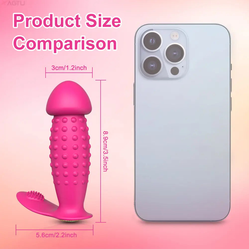Remote Control Thrusting Anal Plug | Vibrating Prostate Massager for Men