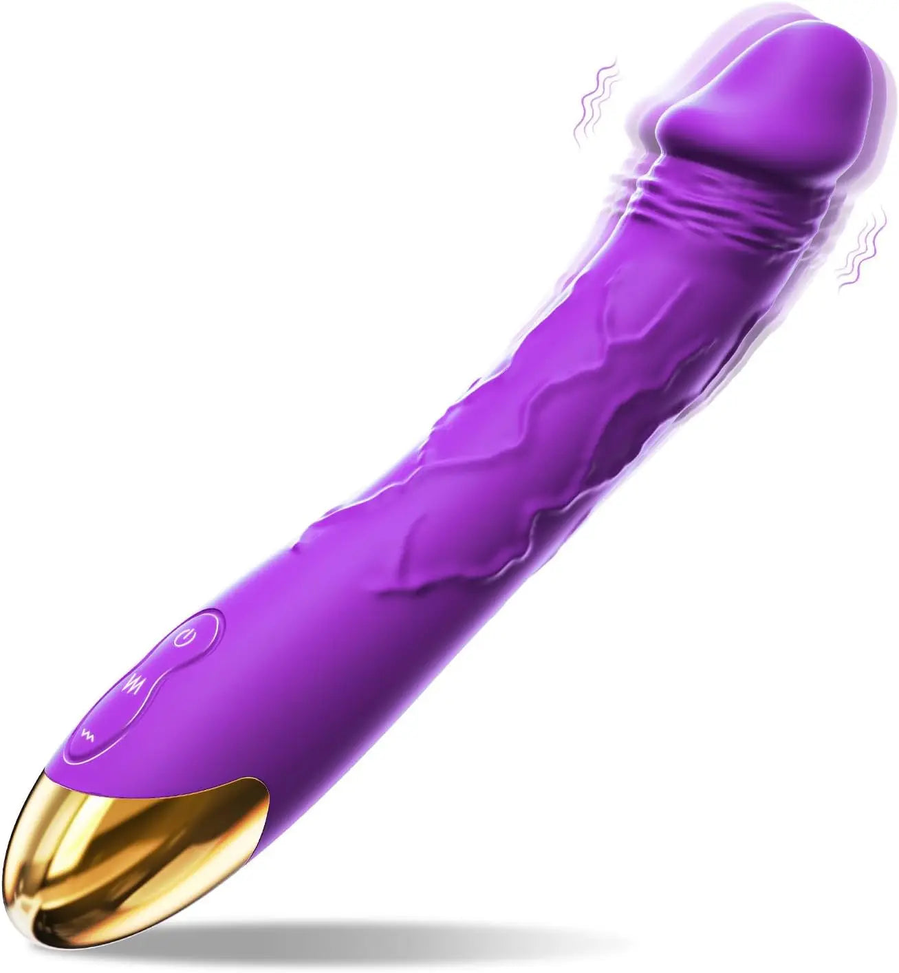 7.6" Realistic Dildo Vibrator - 10 Modes G-Spot & Clitoral Stimulator - image 4