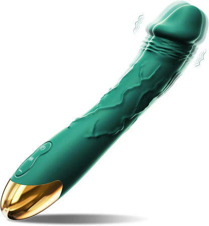 7.6" Realistic Dildo Vibrator - 10 Modes G-Spot & Clitoral Stimulator - image 3