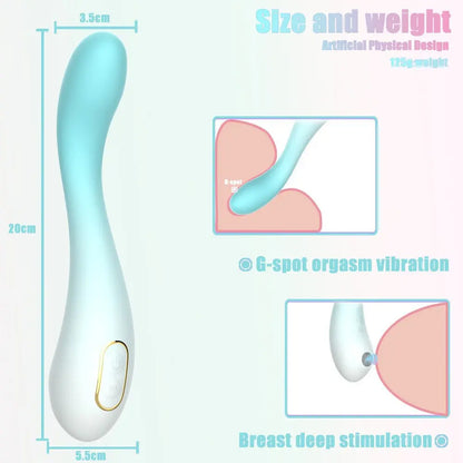 Powerful G-Spot Vibrator - Realistic Silicone Dildo for Women - image 5