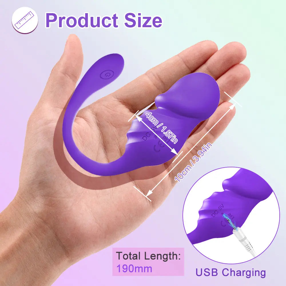 App Control G-Spot Vibrator | Wearable Remote Sex Toy for Women & Couples