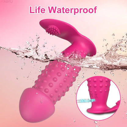 Remote Control Thrusting Anal Plug | Vibrating Prostate Massager for Men