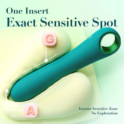 G-Spot Vibrator - 10 Modes Soft Silicone Dildo & Massager - image 5