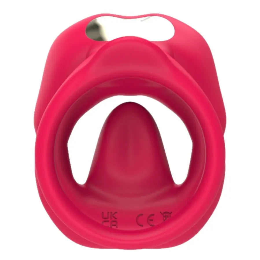App Control Cock Ring with Tongue Vibrator | Couples Sex Toy