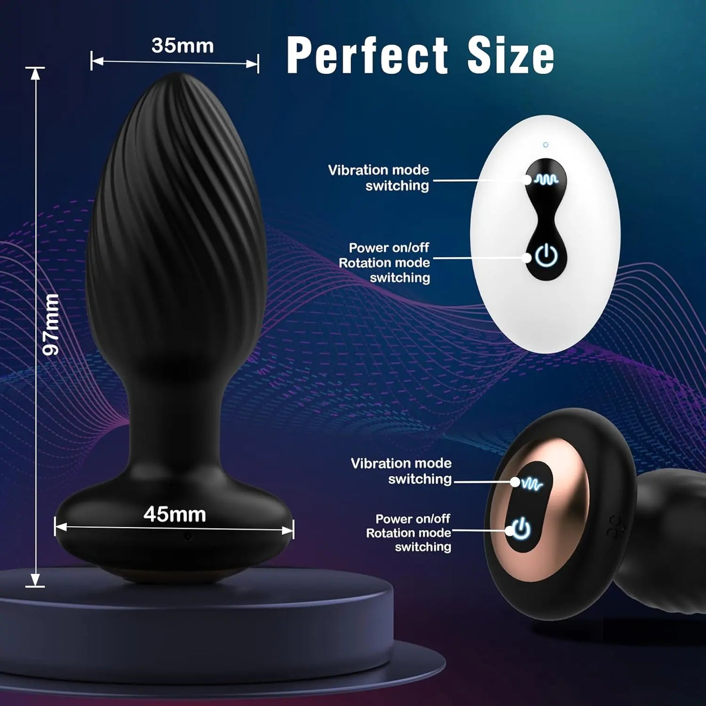 prostate massager additional product detail