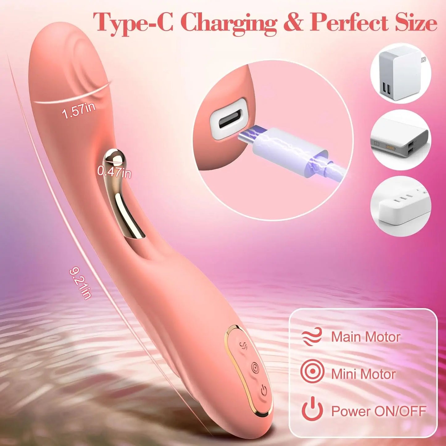 2026 Rabbit Flapping Vibrator - 3-in-1 G-Spot & Clitoral Tongue Massager - image 4