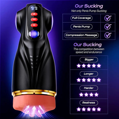 male masturbator material and shape detail