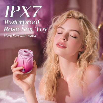 🔮AI App Rose Toy Vibrator | 10 Sucking & Vibrating Modes for Women