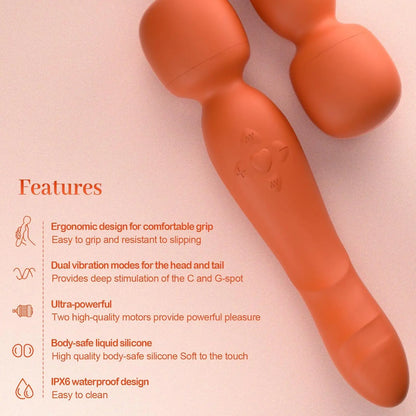 wand vibrator close-up detail view