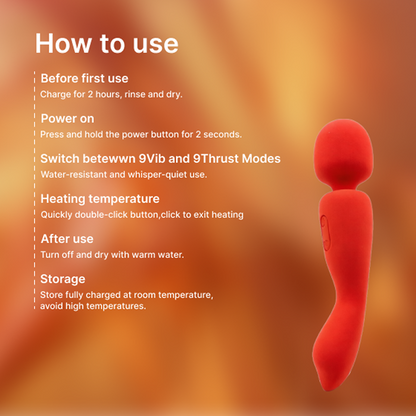 Customizable CRAVE AI Vibrator, Ultra Silent IPX7 Waterproof Medical Silicone Dual Motor Massager
