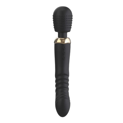 Telescoping Vibrator Wand & G-Spot Dildo | 15 Modes