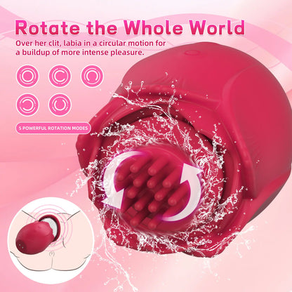 🌺Rose Toy for Women - 5 Mode Clit Sucker & Sucking Vibrator