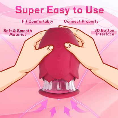 🌺Rose Toy for Women - 5 Mode Clit Sucker & Sucking Vibrator