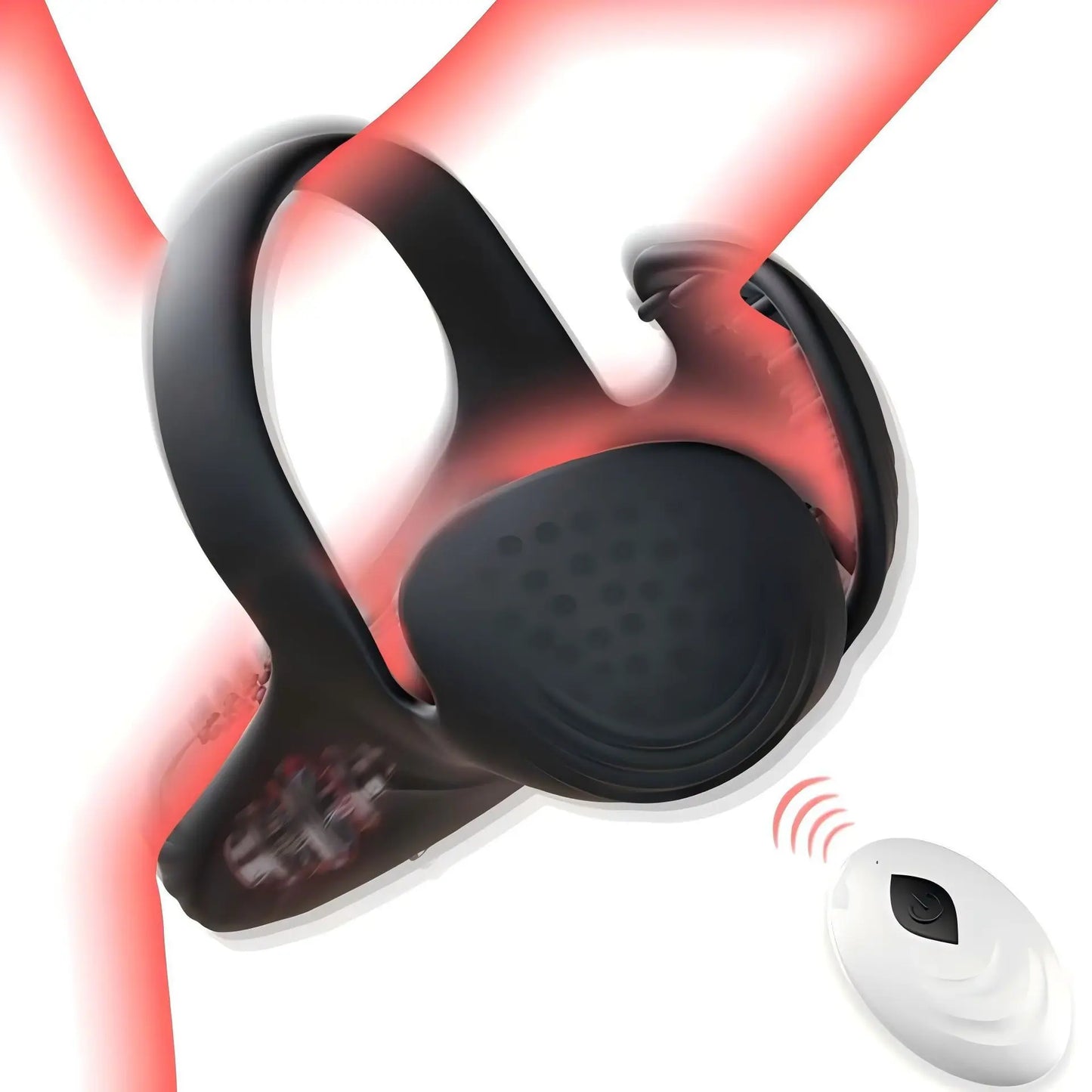 Vibrating Cock Ring — A Men's Pleasure Toy with 10 Modes