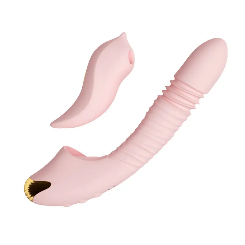 App Control Rabbit Vibrator with Rotating Beads & Clit Suction - image 2