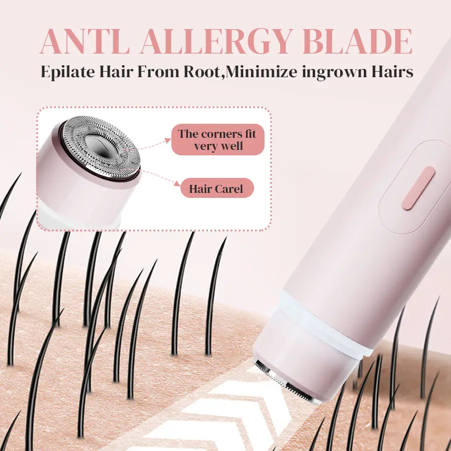 ANTL hair trimmer anti pulling blade painless hair removal design