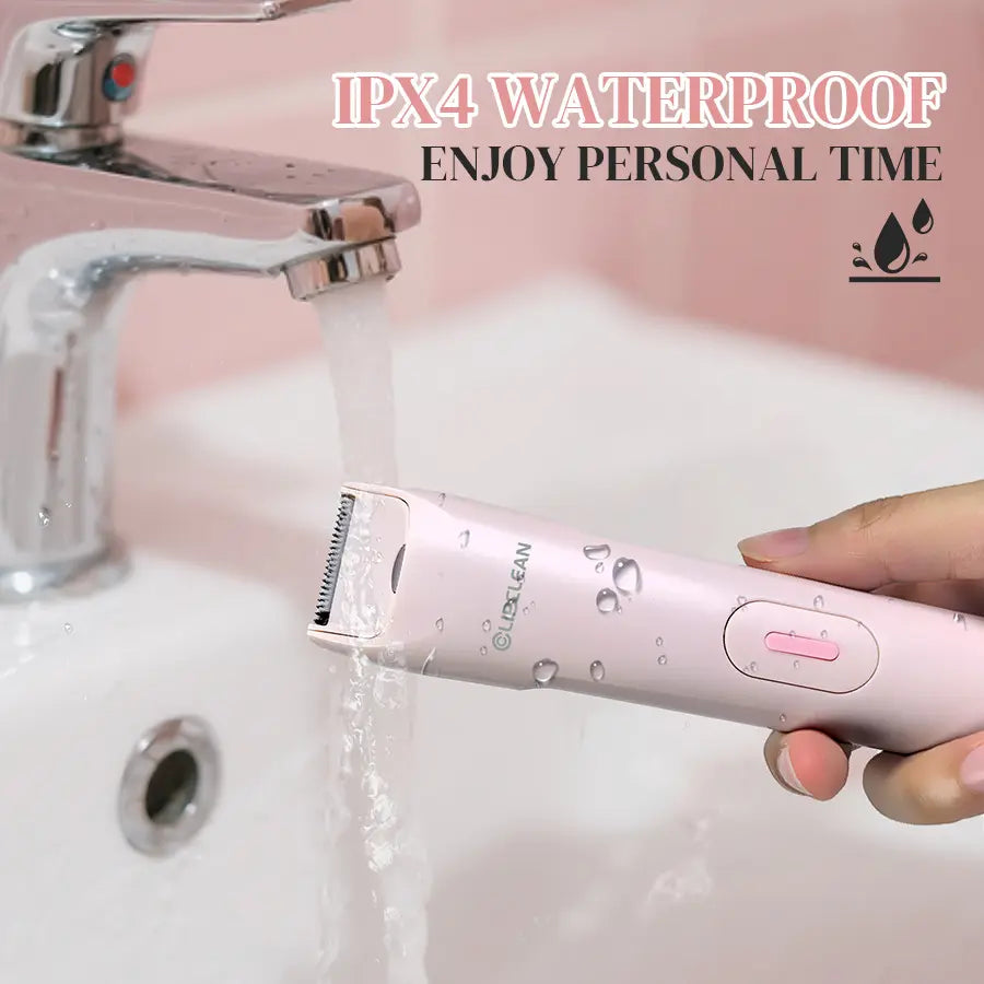 ANTL hair trimmer waterproof design easy cleaning under running water