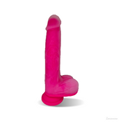 Zenzoone Dual-Density Silicone Dildo, AI App Control Heating Thrusting Massager with Remote & Suction Cup