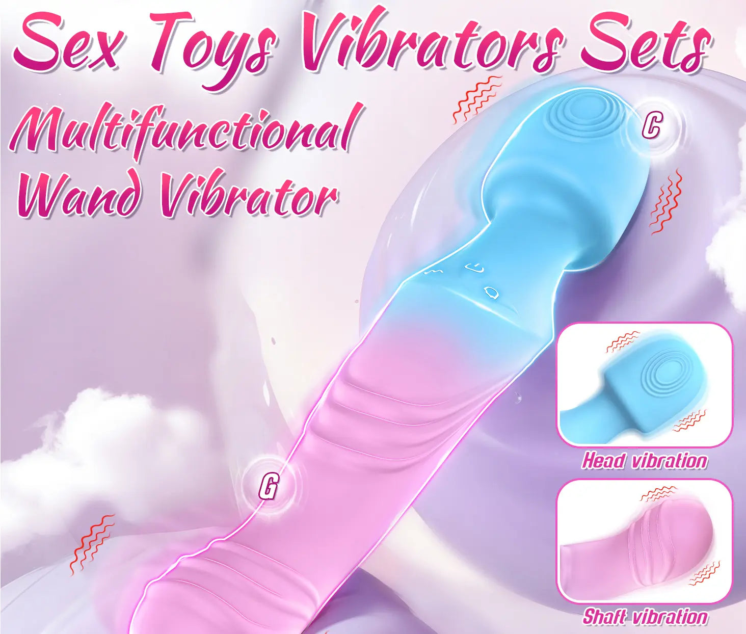 wand vibrator material and shape detail