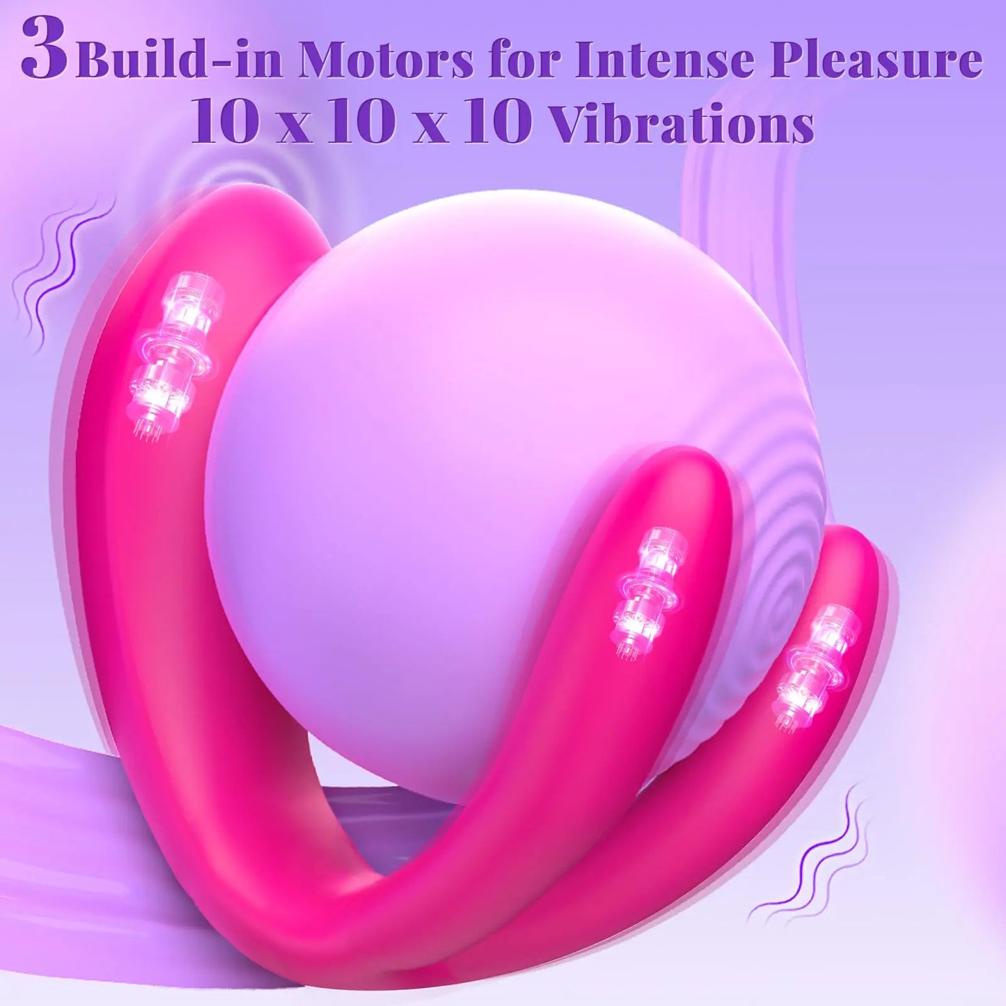 App Controlled Wearable Vibrator for Couples & Women