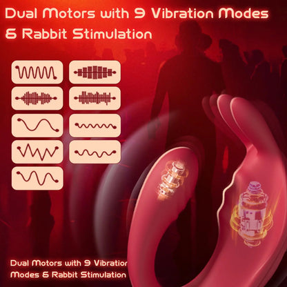 App Remote Control Wearable Vibrator for Couples