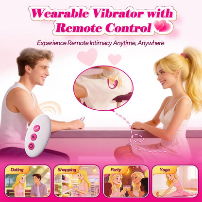 App Remote Control Wearable Vibrator for Couples | G-Spot Panty Toy