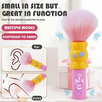 Discreet Makeup Brush Bullet Vibrator for Clitoral & G-Spot - image 3