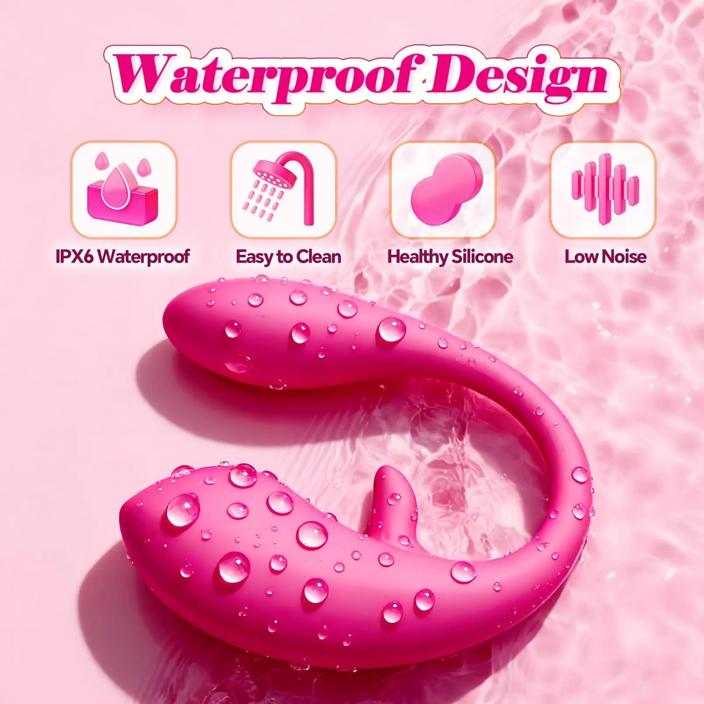 App Remote Control Wearable Vibrator for Couples | G-Spot Panty Toy