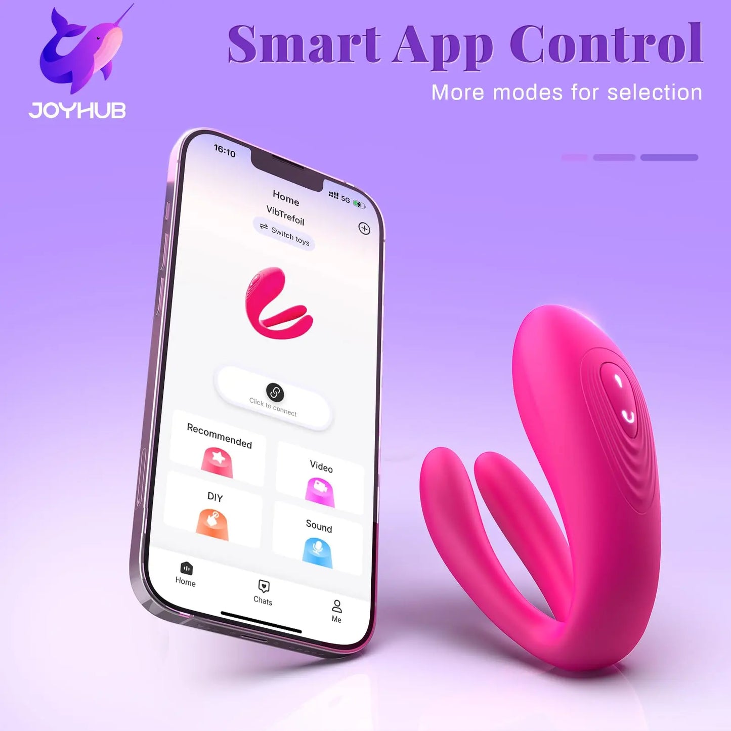 App Controlled Wearable Vibrator for Couples & Women