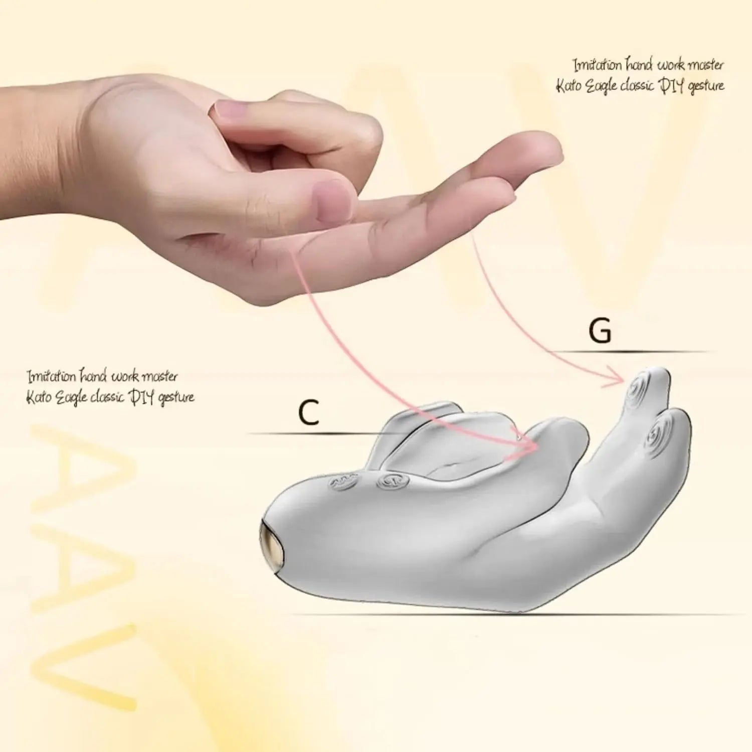 zenzoone goldenright simulated dual finger vibrator for G spot and clitorl stimulation