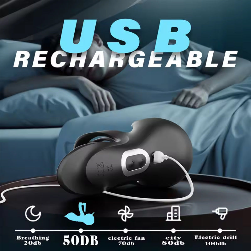 Zenzoone 3-in-1 cock ring, USB rechargeable + ultra-quiet (less than 50 dB) for private use