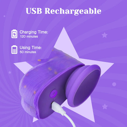 Zenzoone Cozy USB rechargeable dildo with 120-minute charging time and up to 50 minutes of playtime
