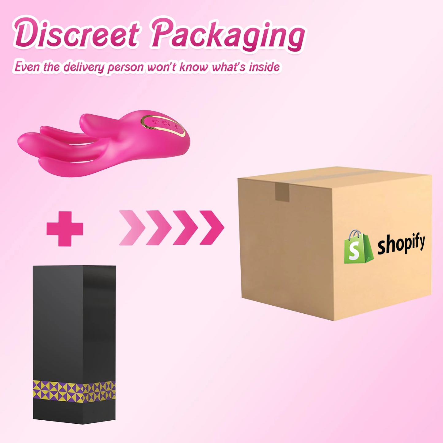 Zenzoone Finger rabbit vibrator discreet packaging private shipping