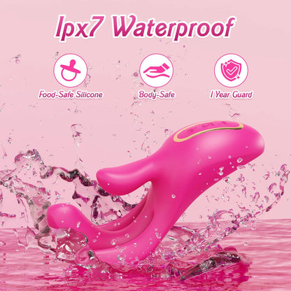 Zenzoone Finger rabbit vibrator IPX7 waterproof body safe silicone
