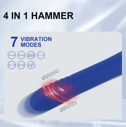 Zenzoone Hammer vibrator 7 vibration modes powerful stimulation