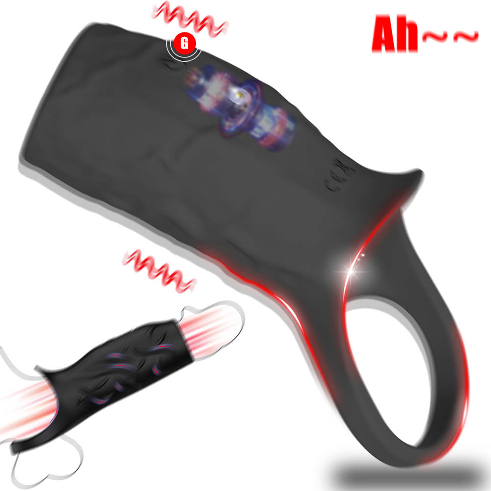 Zenzoone vibrating delay cock ring with G-spot stimulation function, enhances dual pleasure for couples while maintaining all core advantages